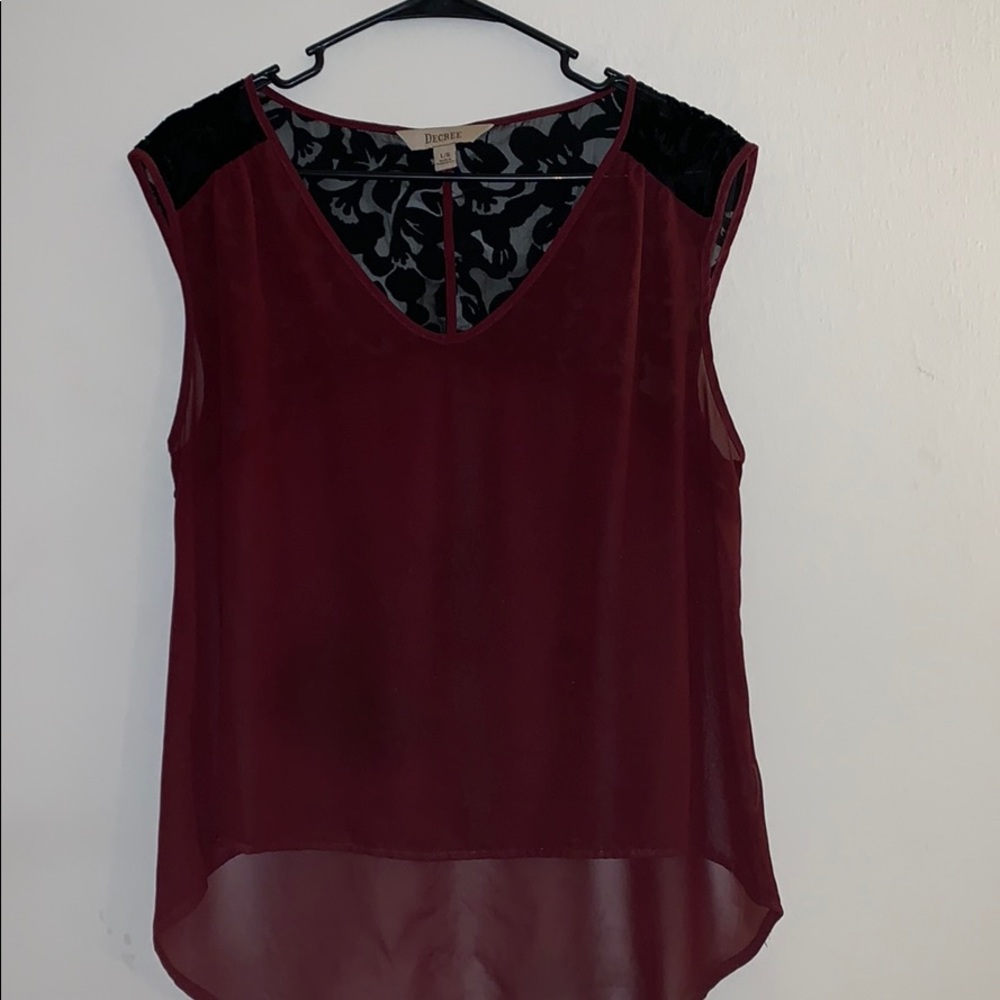 Sheer top